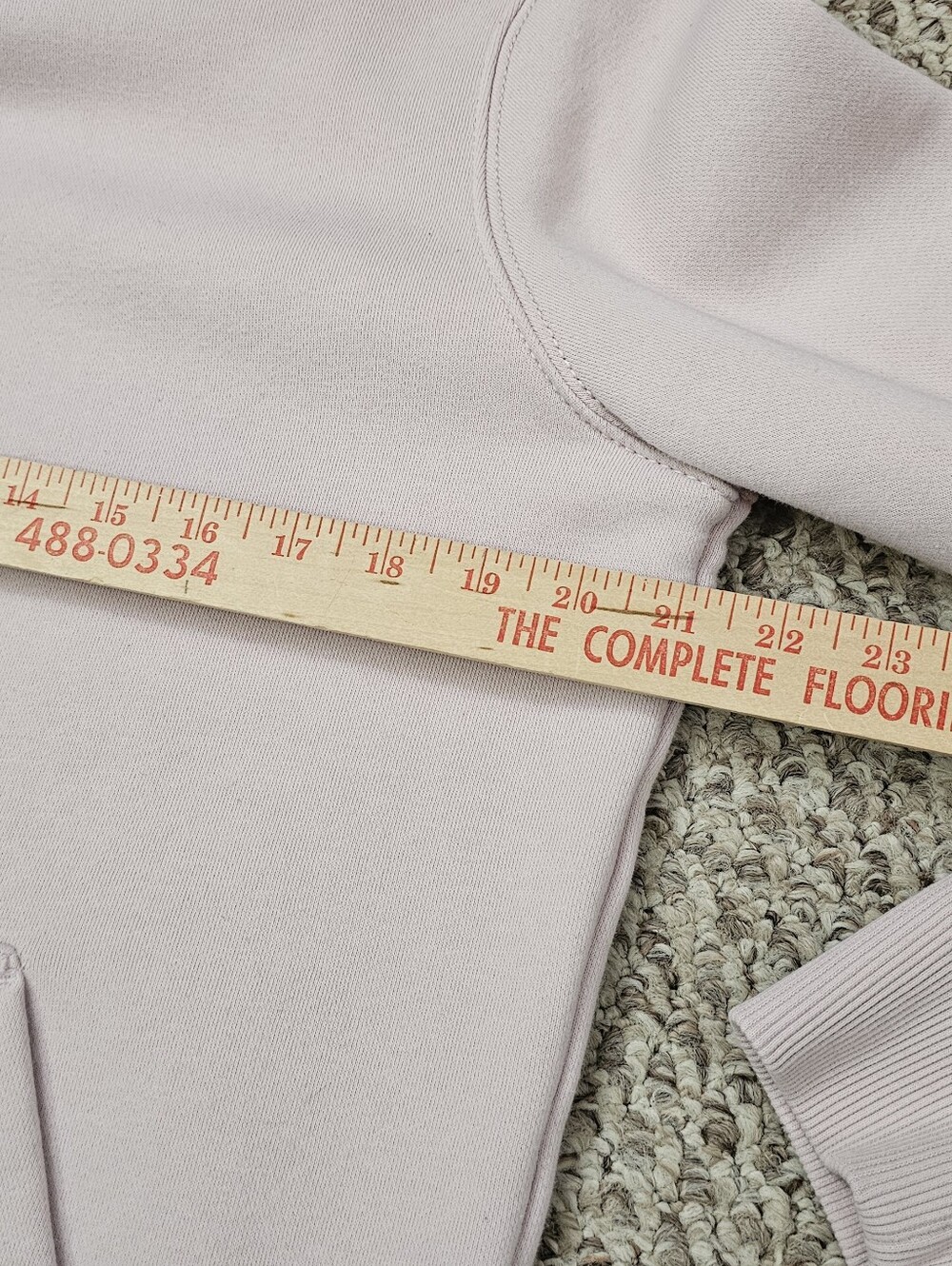 Carhartt Pink Hooded Pullover Sweatshirt - Picture 4 of 6